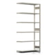 Fachbodenregal mit Tiefenriegel - 250 kg - 2.500 x 1.285 x 400 mm (HxBxT) - Anbauregal - Längenriegel - 6 Böden - Steckregal BERT Fachbodenregal mit Tiefenriegel - 250 kg - 2.500 x 1.285 x 400 mm (HxBxT) - Anbauregal - Längenriegel - 6 Böden - Steckregal BERT