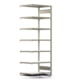 Ordnerregal - 80 kg - 2.325 x 875x 600 mm (HxBxT) - 7 Böden - 6 Ordnerebenen - Anbauregal - verzinkt - Aktenregal - Steckregal BERT Ordnerregal - 80 kg - 2.325 x 875x 600 mm (HxBxT) - 7 Böden - 6 Ordnerebenen - Anbauregal - verzinkt - Aktenregal - Steckregal BERT