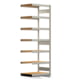 Archivregal mit Holzböden - Tiefenriegel - 7 Ebenen - 250 kg - 2.500 x 875 x 600 mm (HxBxT) - Anbauregal - verzinkt - Steckregal BERT Archivregal mit Holzböden - Tiefenriegel - 7 Ebenen - 250 kg - 2.500 x 875 x 600 mm (HxBxT) - Anbauregal - verzinkt - Steckregal BERT