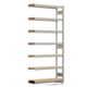 Archivregal mit Holzböden - Tiefenriegel - 7 Ebenen - 250 kg - 2.500 x 1.285 x 300 mm (HxBxT) - Anbauregal - verzinkt - Steckregal BERT Archivregal mit Holzböden - Tiefenriegel - 7 Ebenen - 250 kg - 2.500 x 1.285 x 300 mm (HxBxT) - Anbauregal - verzinkt - Steckregal BERT