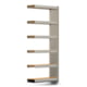 Archivregal mit Holzböden - Seitenwand - 6 Ebenen - 250 kg - 2.075 x 875 x 300 mm (HxBxT) - Anbauregal - verzinkt - Steckregal BERT Archivregal mit Holzböden - Seitenwand - 6 Ebenen - 250 kg - 2.075 x 875 x 300 mm (HxBxT) - Anbauregal - verzinkt - Steckregal BERT