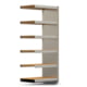 Archivregal mit Holzböden - Seitenwand - 6 Ebenen - 250 kg - 2.075 x 875 x 600 mm (HxBxT) - Anbauregal - verzinkt - Steckregal BERT Archivregal mit Holzböden - Seitenwand - 6 Ebenen - 250 kg - 2.075 x 875 x 600 mm (HxBxT) - Anbauregal - verzinkt - Steckregal BERT