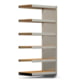 Archivregal mit Holzböden - Seitenwand - 6 Ebenen - 250 kg - 2.075 x 1.005 x 600 mm (HxBxT) - Anbauregal - verzinkt - Steckregal BERT Archivregal mit Holzböden - Seitenwand - 6 Ebenen - 250 kg - 2.075 x 1.005 x 600 mm (HxBxT) - Anbauregal - verzinkt - Steckregal BERT