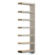 Archivregal mit Holzböden - Seitenwand - 7 Ebenen - 250 kg - 2.500 x 875 x 300 mm (HxBxT) - Anbauregal - verzinkt - Steckregal BERT Archivregal mit Holzböden - Seitenwand - 7 Ebenen - 250 kg - 2.500 x 875 x 300 mm (HxBxT) - Anbauregal - verzinkt - Steckregal BERT