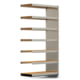 Archivregal mit Holzböden - Seitenwand - 7 Ebenen - 250 kg - 2.500 x 1.285 x 600 mm (HxBxT) - Anbauregal - verzinkt - Steckregal BERT Archivregal mit Holzböden - Seitenwand - 7 Ebenen - 250 kg - 2.500 x 1.285 x 600 mm (HxBxT) - Anbauregal - verzinkt - Steckregal BERT