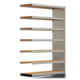Archivregal mit Holzböden - Seitenwand - 7 Ebenen - 250 kg - 2.500 x 1.695 x 600 mm (HxBxT) - Anbauregal - verzinkt - Steckregal BERT Archivregal mit Holzböden - Seitenwand - 7 Ebenen - 250 kg - 2.500 x 1.695 x 600 mm (HxBxT) - Anbauregal - verzinkt - Steckregal BERT