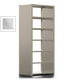 Büroregal mit Seitenwand - 150 kg - 2.325 x 1.005 x 600 mm - 7 Böden - 6 Ordnerebenen - Grundregal - verzinkt - Steckregal BERT Büroregal mit Seitenwand - 150 kg - 2.325 x 1.005 x 600 mm - 7 Böden - 6 Ordnerebenen - Grundregal - verzinkt - Steckregal BERT