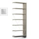 Büroregal mit Seitenwand - 150 kg - 2.325 x 1.005 x 300 mm - 7 Böden - 6 Ordnerebenen - Anbauregal - verzinkt - Steckregal BERT Büroregal mit Seitenwand - 150 kg - 2.325 x 1.005 x 300 mm - 7 Böden - 6 Ordnerebenen - Anbauregal - verzinkt - Steckregal BERT