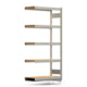 Fachbodenregal mit Tiefenriegel - 350 kg - 2.000 x 1.005 x 400 mm (HxBxT) - Anbauregal - verzinkt - 5 Holzböden - Lagerregal - Steckregal BERT Fachbodenregal mit Tiefenriegel - 350 kg - 2.000 x 1.005 x 400 mm (HxBxT) - Anbauregal - verzinkt - 5 Holzböden - Lagerregal - Steckregal BERT