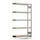 Fachbodenregal mit Tiefenriegel - 350 kg - 2.000 x 1.285 x 300 mm (HxBxT) - Anbauregal - verzinkt - 5 Holzböden - Lagerregal - Steckregal BERT Fachbodenregal mit Tiefenriegel - 350 kg - 2.000 x 1.285 x 300 mm (HxBxT) - Anbauregal - verzinkt - 5 Holzböden - Lagerregal - Steckregal BERT