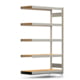 Fachbodenregal mit Tiefenriegel - 350 kg - 2.000 x 1.285 x 500 mm (HxBxT) - Anbauregal - verzinkt - 5 Holzböden - Lagerregal - Steckregal BERT Fachbodenregal mit Tiefenriegel - 350 kg - 2.000 x 1.285 x 500 mm (HxBxT) - Anbauregal - verzinkt - 5 Holzböden - Lagerregal - Steckregal BERT