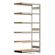 Fachbodenregal mit Tiefenriegel - 350 kg - 2.500 x 1.285 x 600 mm (HxBxT) - Anbauregal - verzinkt - 6 Holzböden - Lagerregal - Steckregal BERT Fachbodenregal mit Tiefenriegel - 350 kg - 2.500 x 1.285 x 600 mm (HxBxT) - Anbauregal - verzinkt - 6 Holzböden - Lagerregal - Steckregal BERT