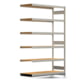 Fachbodenregal mit Tiefenriegel - 350 kg - 2.500 x 1.695 x 600 mm (HxBxT) - Anbauregal - verzinkt - 6 Holzböden - Lagerregal - Steckregal BERT Fachbodenregal mit Tiefenriegel - 350 kg - 2.500 x 1.695 x 600 mm (HxBxT) - Anbauregal - verzinkt - 6 Holzböden - Lagerregal - Steckregal BERT