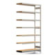 Fachbodenregal mit Tiefenriegel - 350 kg - 3.000 x 1.695 x 500 mm (HxBxT) - Anbauregal - verzinkt - 7 Holzböden - Lagerregal - Steckregal BERT Fachbodenregal mit Tiefenriegel - 350 kg - 3.000 x 1.695 x 500 mm (HxBxT) - Anbauregal - verzinkt - 7 Holzböden - Lagerregal - Steckregal BERT