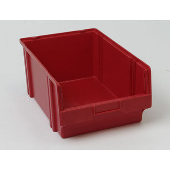 Sichtlagerkasten, Größe 2, 200 x 300 x 500 mm (HxBxT), rot Sichtlagerkasten, Größe 2, 200 x 300 x 500 mm (HxBxT), rot