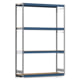 Weitspannregal EMIL - 3.000 x 2.010 x 600 mm (HxBxT) - Fachlast 400 kg - Holzböden - Lagerregal Weitspannregal EMIL - 3.000 x 2.010 x 600 mm (HxBxT) - Fachlast 400 kg - Holzböden - Lagerregal