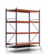 Weitspannregal EMMA - 2.500 x 2.250 x 1.000 mm (HxBxT) - Feldlast 7.500 kg - Holzböden - Schwerlastregal Weitspannregal EMMA - 2.500 x 2.250 x 1.000 mm (HxBxT) - Feldlast 7.500 kg - Holzböden - Schwerlastregal