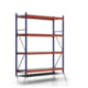 Weitspannregal EMMA - 2.500 x 2.250 x 600 mm (HxBxT) - Feldlast 7.500 kg - Stahlböden - Schwerlastregal Weitspannregal EMMA - 2.500 x 2.250 x 600 mm (HxBxT) - Feldlast 7.500 kg - Stahlböden - Schwerlastregal
