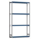Weitspannregal EMIL - 3.000 x 1.750 x 400 mm (HxBxT) - Fachlast 400 kg - Stahlfachböden - Lagerregal Weitspannregal EMIL - 3.000 x 1.750 x 400 mm (HxBxT) - Fachlast 400 kg - Stahlfachböden - Lagerregal