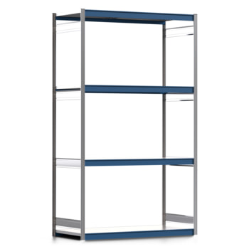 Weitspannregal EMIL - 3.000 x 1.750 x 800 mm (HxBxT) - Fachlast 400 kg - Stahlfachböden - Lagerregal Weitspannregal EMIL - 3.000 x 1.750 x 800 mm (HxBxT) - Fachlast 400 kg - Stahlfachböden - Lagerregal