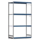 Weitspannregal EMIL - 3.000 x 1.750 x 800 mm (HxBxT) - Fachlast 400 kg - Stahlfachböden - Lagerregal Weitspannregal EMIL - 3.000 x 1.750 x 800 mm (HxBxT) - Fachlast 400 kg - Stahlfachböden - Lagerregal