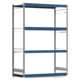 Weitspannregal EMIL - 2.500 x 1.750 x 800 mm (HxBxT) - Fachlast 400 kg - Stahlfachböden - Lagerregal Weitspannregal EMIL - 2.500 x 1.750 x 800 mm (HxBxT) - Fachlast 400 kg - Stahlfachböden - Lagerregal