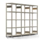 Fachbodenregal - Lagerregal - 150 kg - 2.000 x 3.071 x 400 mm (HxBxT) - beidseitig - 3 Felder - verzinkt - 15 Böden - Steckregal - BERT Fachbodenregal - Lagerregal - 150 kg - 2.000 x 3.071 x 400 mm (HxBxT) - beidseitig - 3 Felder - verzinkt - 15 Böden - Steckregal - BERT