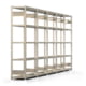 Fachbodenregal - Lagerregal - 150 kg - 2.000 x 5.081 x 400 mm (HxBxT) - beidseitig - 5 Felder - verzinkt - 25 Böden - Steckregal - BERT Fachbodenregal - Lagerregal - 150 kg - 2.000 x 5.081 x 400 mm (HxBxT) - beidseitig - 5 Felder - verzinkt - 25 Böden - Steckregal - BERT
