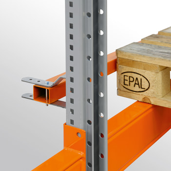 Zubehör ARTUS - Durchschubsicherung - Fachbreite 2.700 mm - reinorange 