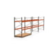 Palettenregal ARTUS - 3 Ebenen - Fachlast 2.100 kg - 2.500 x 8.440 x 1.100 mm (HxBxT) - 3 Felder - Schwerlastregal Palettenregal ARTUS - 3 Ebenen - Fachlast 2.100 kg - 2.500 x 8.440 x 1.100 mm (HxBxT) - 3 Felder - Schwerlastregal