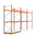 Palettenregal ARTUS - 3 Ebenen - Fachlast 2.100 kg - 3.500 x 8.440 x 1.100 mm (HxBxT) - 3 Felder - Schwerlastregal Palettenregal ARTUS - 3 Ebenen - Fachlast 2.100 kg - 3.500 x 8.440 x 1.100 mm (HxBxT) - 3 Felder - Schwerlastregal