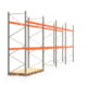 Palettenregal ARTUS - 3 Ebenen - Fachlast 2.100 kg - 3.500 x 11.225 x 1.100 mm (HxBxT) - 4 Felder - Schwerlastregal Palettenregal ARTUS - 3 Ebenen - Fachlast 2.100 kg - 3.500 x 11.225 x 1.100 mm (HxBxT) - 4 Felder - Schwerlastregal