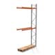 Palettenregal ARTUS - Anbauregal mit 3 Ebenen - Fachlast 2.100 kg - 5.500 x 2.700 x 800 mm (HxBxT) - Schwerlastregal Palettenregal ARTUS - Anbauregal mit 3 Ebenen - Fachlast 2.100 kg - 5.500 x 2.700 x 800 mm (HxBxT) - Schwerlastregal