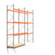 Palettenregal ARTUS - 4 Ebenen - Fachlast 2.100 kg - 5.500 x 5.655 x 1.100 mm (HxBxT) - 2 Felder - Schwerlastregal Palettenregal ARTUS - 4 Ebenen - Fachlast 2.100 kg - 5.500 x 5.655 x 1.100 mm (HxBxT) - 2 Felder - Schwerlastregal