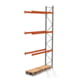 Palettenregal ARTUS - Anbauregal mit 4 Ebenen - Fachlast 2.770 kg - 5.500 x 2.700 x 800 mm (HxBxT) - Schwerlastregal Palettenregal ARTUS - Anbauregal mit 4 Ebenen - Fachlast 2.770 kg - 5.500 x 2.700 x 800 mm (HxBxT) - Schwerlastregal