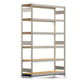 Fachbodenregal Tiefenriegel - 250 kg - 2.500 x 1.695 x 500 mm (HxBxT) - erweiterbar - Farbe wählbar - 6 Holzböden - Lagerregal - Steckregal BERT Fachbodenregal Tiefenriegel - 250 kg - 2.500 x 1.695 x 500 mm (HxBxT) - erweiterbar - Farbe wählbar - 6 Holzböden - Lagerregal - Steckregal BERT