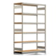 Fachbodenregal Tiefenriegel - 250 kg - 2.500 x 1.695 x 600 mm (HxBxT) - erweiterbar - Farbe wählbar - 6 Holzböden - Lagerregal - Steckregal BERT Fachbodenregal Tiefenriegel - 250 kg - 2.500 x 1.695 x 600 mm (HxBxT) - erweiterbar - Farbe wählbar - 6 Holzböden - Lagerregal - Steckregal BERT