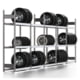 Räderregal mit Tiefenriegel - 250 kg - 2.000 x 6.481 x 400 mm (HxBxT) - 3 Ebenen - 5 Felder Set - Steckregal BERT Räderregal mit Tiefenriegel - 250 kg - 2.000 x 6.481 x 400 mm (HxBxT) - 3 Ebenen - 5 Felder Set - Steckregal BERT