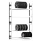 Felgenregal mit Tiefenriegel - 250 kg - 2.500 x 1.695 x 300 mm (HxBxT) - 5 Ebenen - erweiterbar - Steckregal BERT Felgenregal mit Tiefenriegel - 250 kg - 2.500 x 1.695 x 300 mm (HxBxT) - 5 Ebenen - erweiterbar - Steckregal BERT