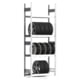 Räderregal mit Tiefenriegel - 250 kg - 2.500 x 1.005 x 400 mm (HxBxT) - 4 Ebenen - erweiterbar - Steckregal BERT Räderregal mit Tiefenriegel - 250 kg - 2.500 x 1.005 x 400 mm (HxBxT) - 4 Ebenen - erweiterbar - Steckregal BERT