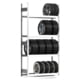 Räderregal mit Tiefenriegel - 250 kg - 2.500 x 1.285 x 400 mm (HxBxT) - 4 Ebenen - erweiterbar - Steckregal BERT Räderregal mit Tiefenriegel - 250 kg - 2.500 x 1.285 x 400 mm (HxBxT) - 4 Ebenen - erweiterbar - Steckregal BERT