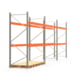 Palettenregal ARTUS - Regalreihe mit 3 Feldern - Fachlast 3.000 kg - 3.000 x 8.440 x 1.100 mm (HxBxT) - Schwerlastregal Palettenregal ARTUS - Regalreihe mit 3 Feldern - Fachlast 3.000 kg - 3.000 x 8.440 x 1.100 mm (HxBxT) - Schwerlastregal
