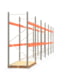 Palettenregal ARTUS - Regalreihe mit 6 Feldern - Fachlast 3.000 kg - 3.000 x 16.795 x 1.100 mm (HxBxT) - Schwerlastregal Palettenregal ARTUS - Regalreihe mit 6 Feldern - Fachlast 3.000 kg - 3.000 x 16.795 x 1.100 mm (HxBxT) - Schwerlastregal
