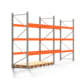 Palettenregal ARTUS - Regalreihe, 2 Felder - Fachlast 3.000 kg - Feldlast 9.000 kg - 3.000 x 5.655 x 1.100 mm (HxBxT) - Schwerlastregal Palettenregal ARTUS - Regalreihe, 2 Felder - Fachlast 3.000 kg - Feldlast 9.000 kg - 3.000 x 5.655 x 1.100 mm (HxBxT) - Schwerlastregal