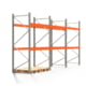 Palettenregal ARTUS - Regalreihe mit 3 Feldern - Fachlast 2.000 kg - 3.000 x 6.040 x 1.100 mm (HxBxT) - Schwerlastregal Palettenregal ARTUS - Regalreihe mit 3 Feldern - Fachlast 2.000 kg - 3.000 x 6.040 x 1.100 mm (HxBxT) - Schwerlastregal