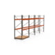 Palettenregal ARTUS - Regalreihe mit 4 Feldern - Fachlast 3.000 kg - 3.000 x 8.025 x 1.100 mm (HxBxT) - Schwerlastregal Palettenregal ARTUS - Regalreihe mit 4 Feldern - Fachlast 3.000 kg - 3.000 x 8.025 x 1.100 mm (HxBxT) - Schwerlastregal
