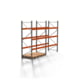 Palettenregal ARTUS - Regalreihe, 2 Felder - Fachlast 2.900 kg - Feldlast 8.700 kg - 3.000 x 4.055 x 1.100 mm (HxBxT) - Schwerlastregal Palettenregal ARTUS - Regalreihe, 2 Felder - Fachlast 2.900 kg - Feldlast 8.700 kg - 3.000 x 4.055 x 1.100 mm (HxBxT) - Schwerlastregal