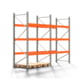 Palettenregal ARTUS - Regalreihe, 2 Felder - Fachlast 2.000 kg - Feldlast 6.000 kg - 3.000 x 4.055 x 1.100 mm (HxBxT) - Schwerlastregal Palettenregal ARTUS - Regalreihe, 2 Felder - Fachlast 2.000 kg - Feldlast 6.000 kg - 3.000 x 4.055 x 1.100 mm (HxBxT) - Schwerlastregal