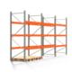 Palettenregal ARTUS - Regalreihe, 3 Felder - Fachlast 2.000 kg - Feldlast 6.000 kg - 3.000 x 6.040 x 1.100 mm (HxBxT) - Schwerlastregal Palettenregal ARTUS - Regalreihe, 3 Felder - Fachlast 2.000 kg - Feldlast 6.000 kg - 3.000 x 6.040 x 1.100 mm (HxBxT) - Schwerlastregal