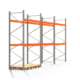 Palettenregal ARTUS - Regalreihe mit 3 Feldern - Fachlast 2.000 kg - 3.500 x 6.040 x 1.100 mm (HxBxT) - Schwerlastregal Palettenregal ARTUS - Regalreihe mit 3 Feldern - Fachlast 2.000 kg - 3.500 x 6.040 x 1.100 mm (HxBxT) - Schwerlastregal